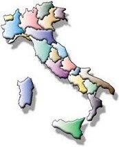 Immagine raffigurante la presenza neklle regioni italiane di 3b srl