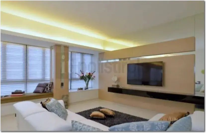 Immagine raffigurante un ambiente illuminato mediante luce diffusa